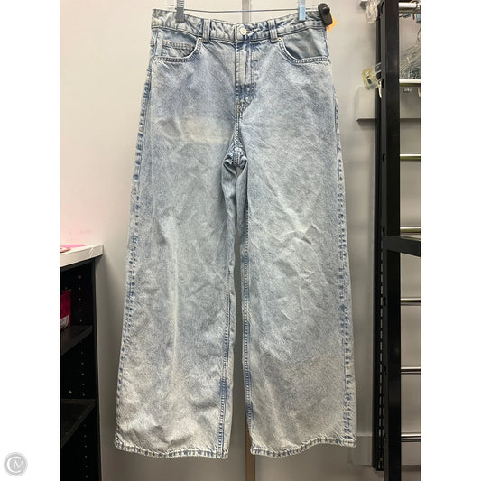 Jeans Wide Leg By Divided In Blue, Size: 8