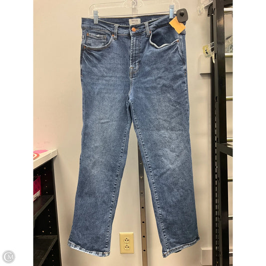 Jeans Straight By Kensie In Blue Denim, Size: 10