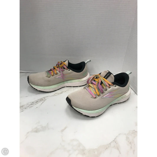 Shoes Athletic By Brooks In Beige, Size: 6.5
