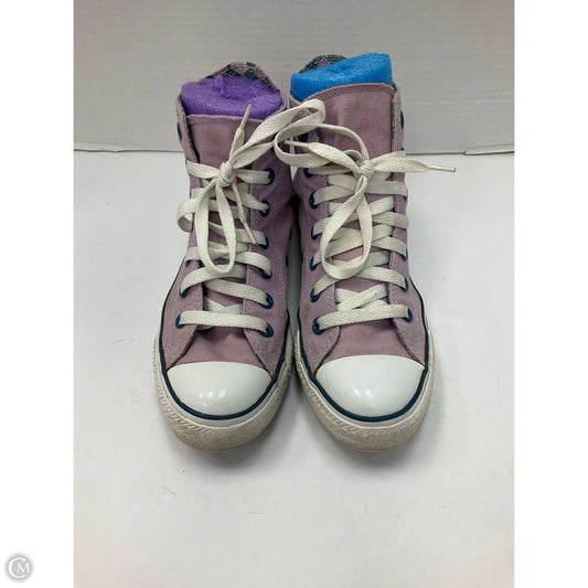 Shoes Sneakers By Converse In Purple, Size: 7