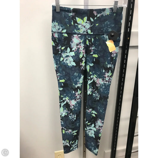 Athletic Leggings By Old Navy In Floral Print, Size: M