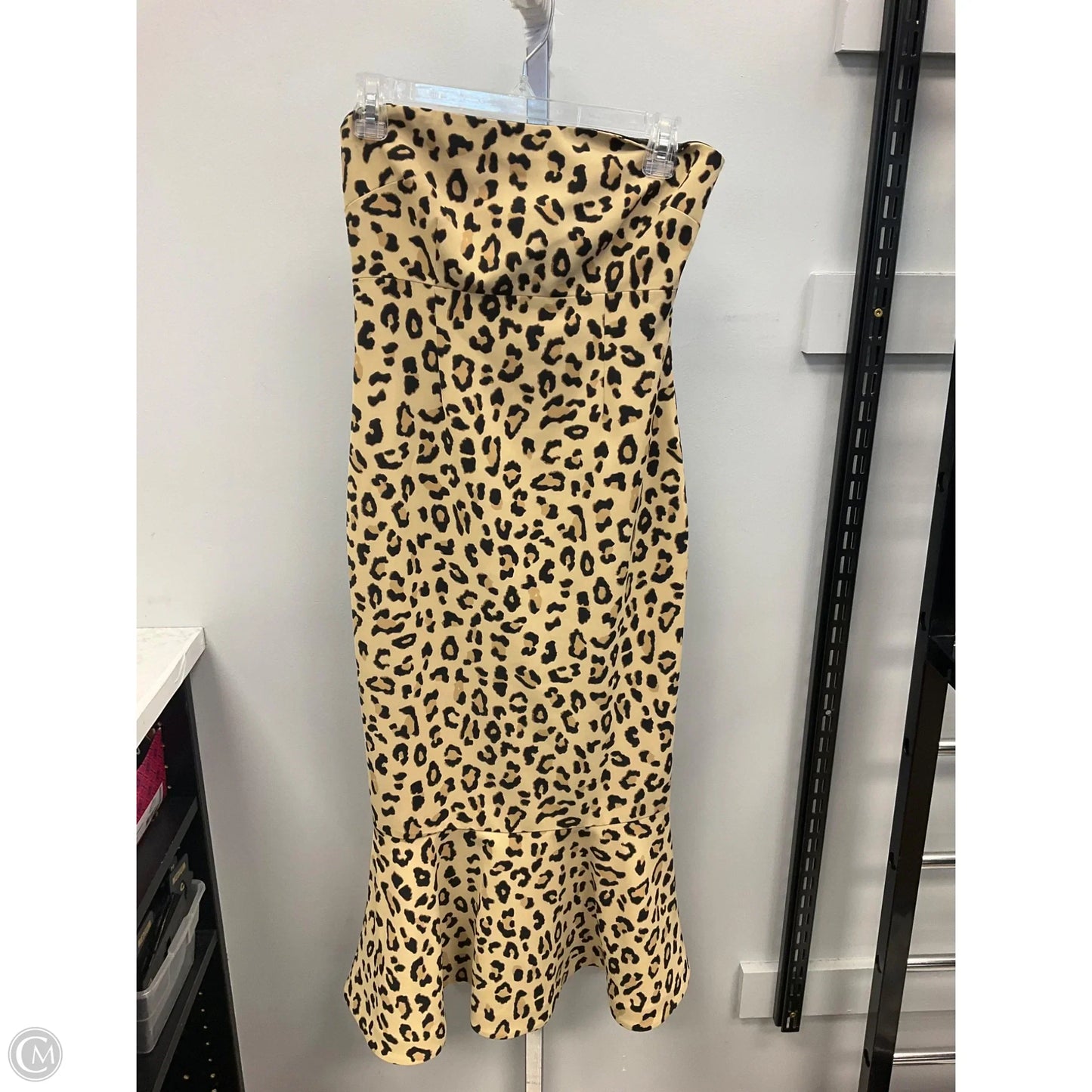 Dress Party Midi By Cinc A Sept In Animal Print, Size: 4