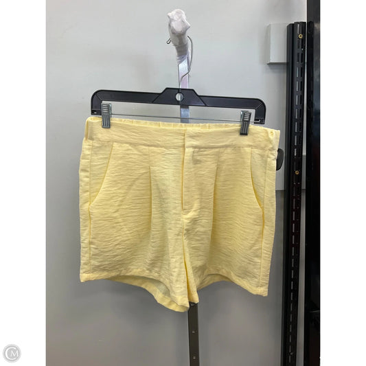 Shorts By Fashion Nova In Yellow, Size: M
