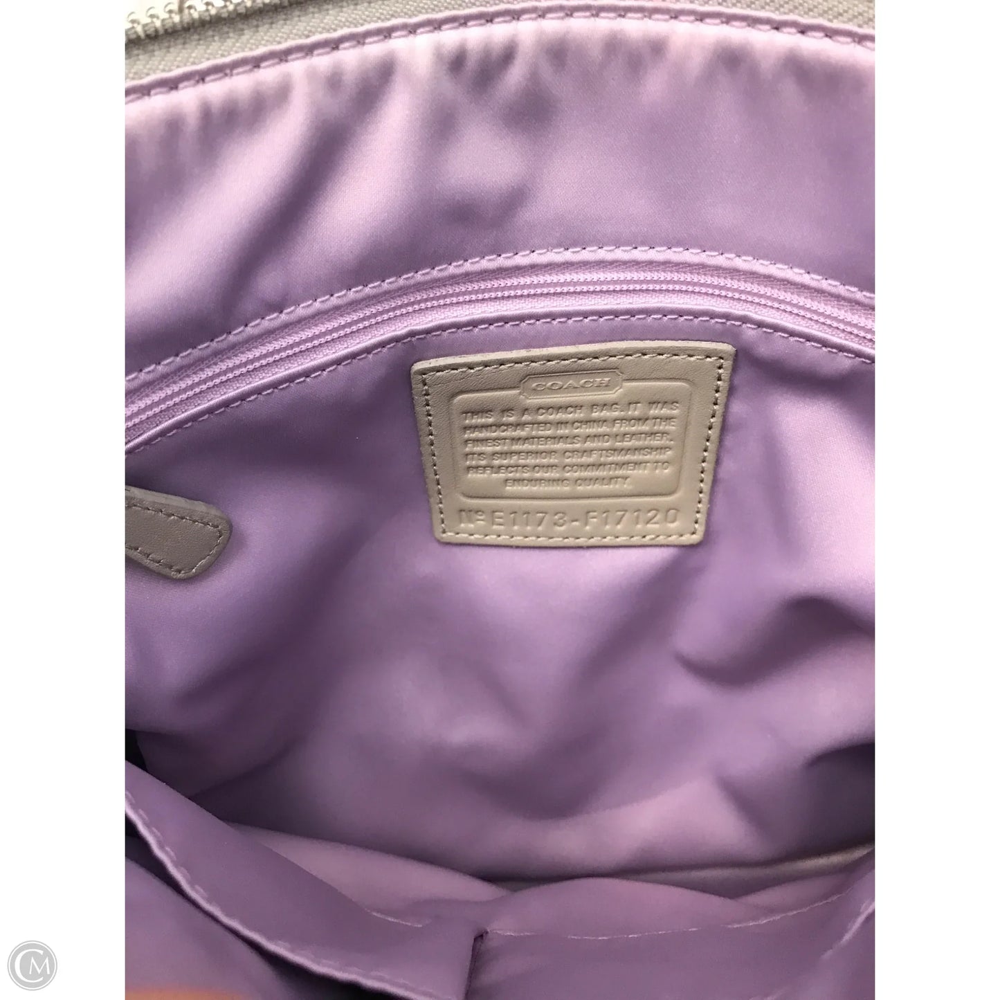 Crossbody Designer By Coach, Size: Medium