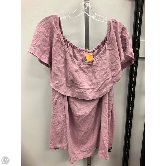 Top Sleeveless By Free People In Mauve, Size: S