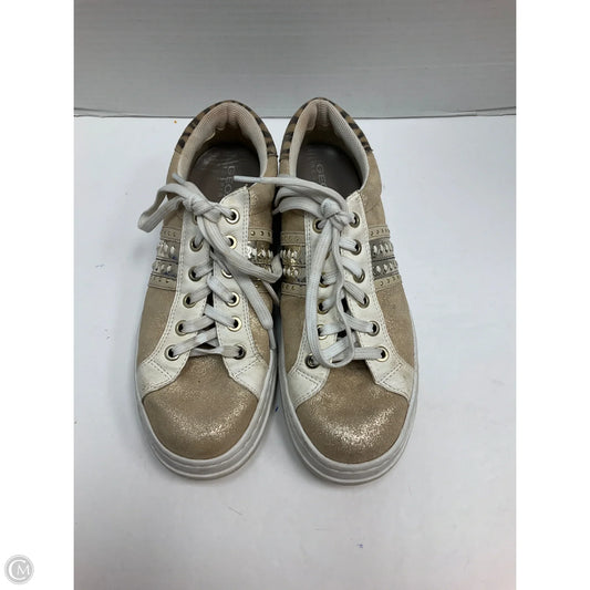 Shoes Sneakers By Geox Shoes In Gold, Size: 7