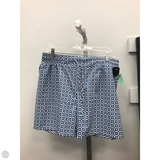 Shorts By Croft And Barrow In Blue & White, Size: Mp