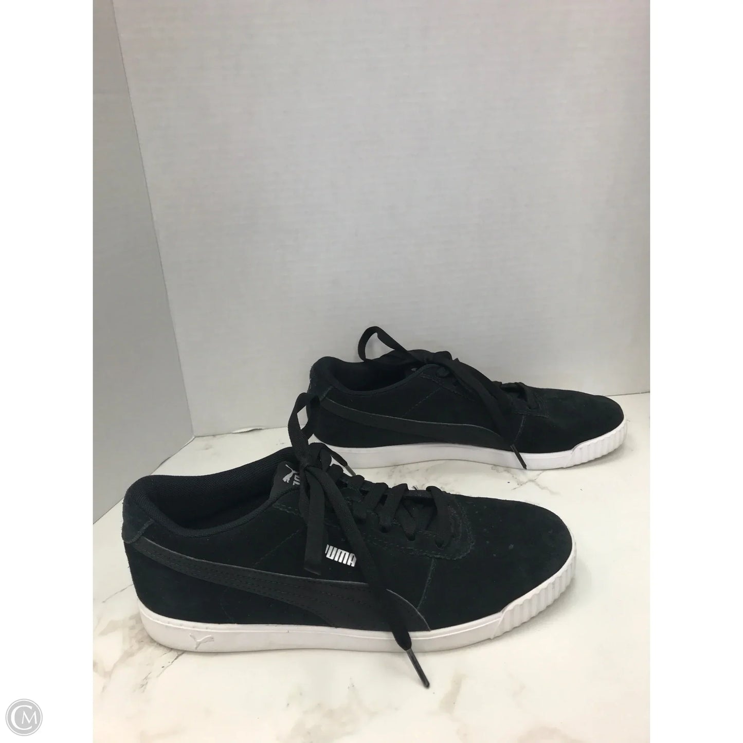 Shoes Sneakers By Puma In Black, Size: 9