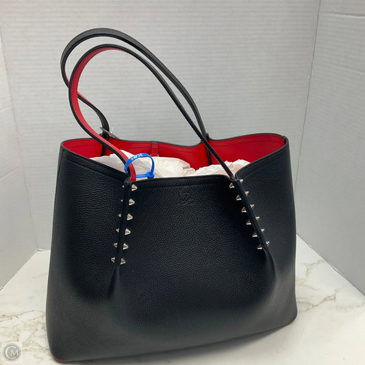 Tote Luxury Designer By Christian Louboutin, Size: Small