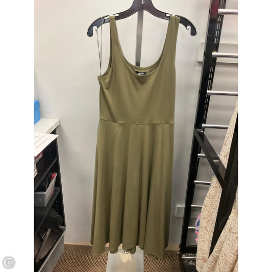 Dress Casual Midi By Alfani In Green, Size: Lp