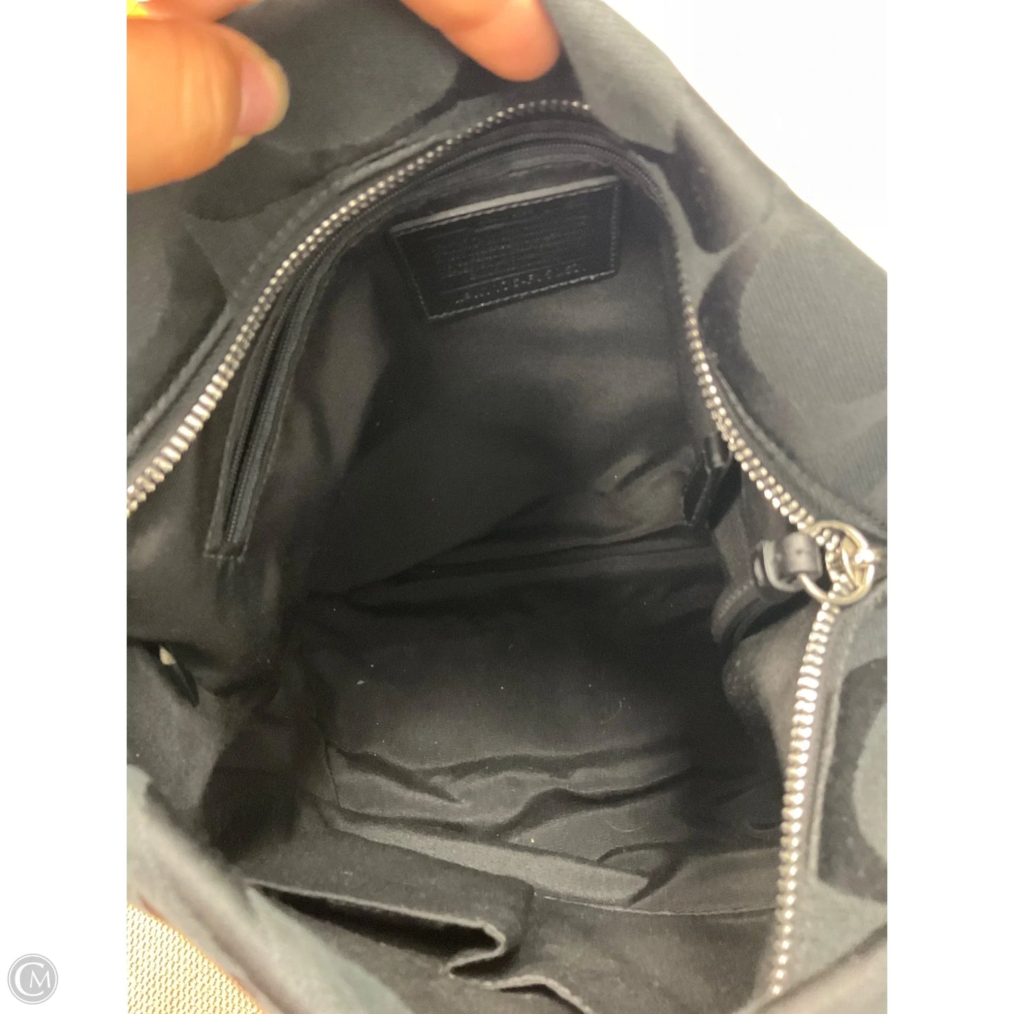 Handbag Designer By Coach, Size: Large