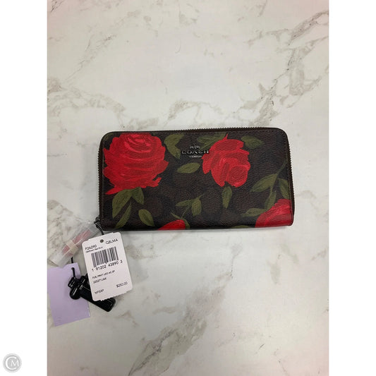 Wallet Designer By Coach, Size: Large
