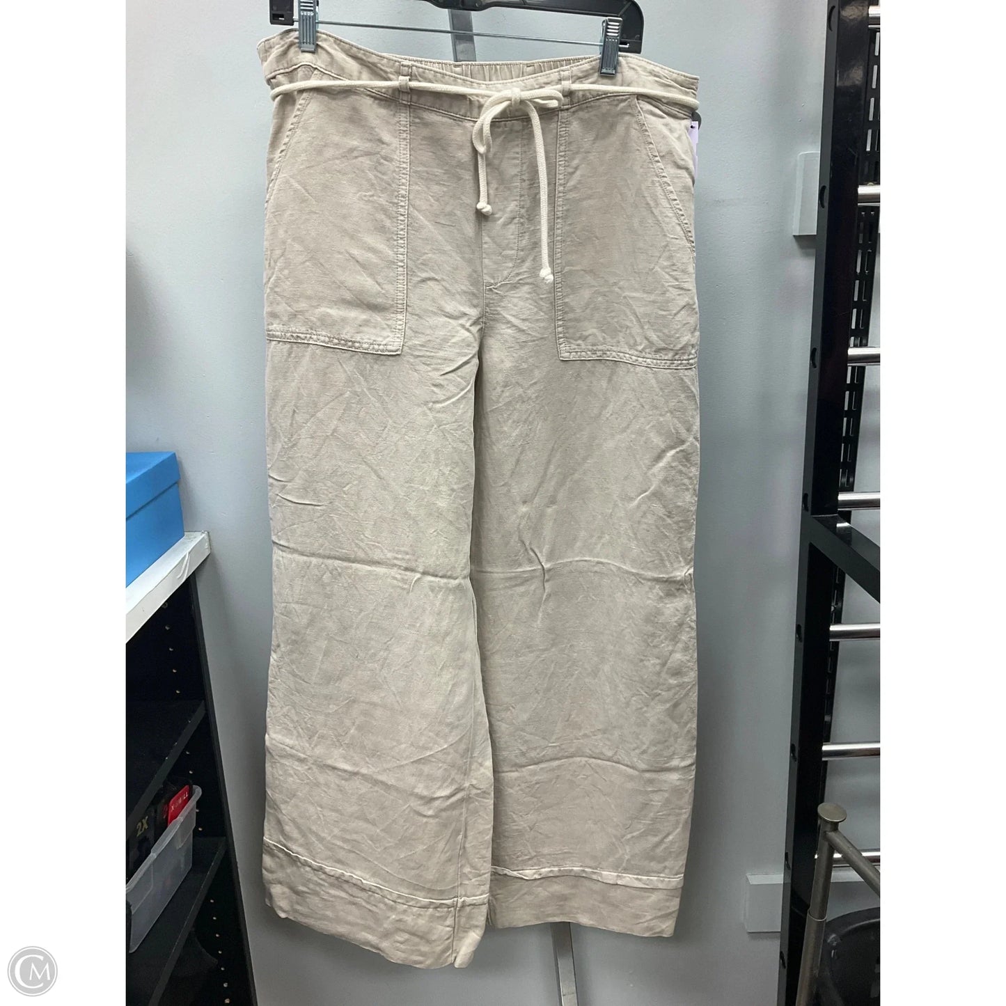 Pants Wide Leg By Calypso St Barth In Beige, Size: Xl