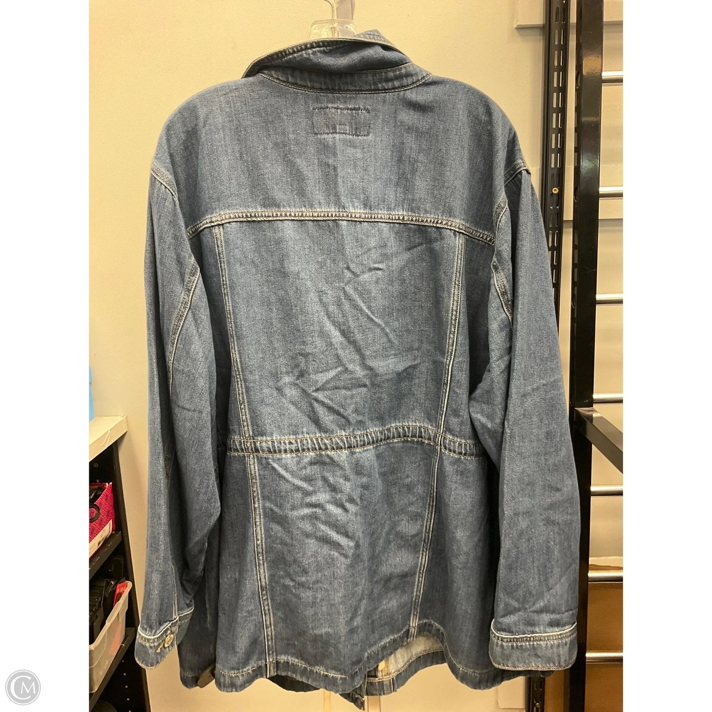 Jacket Denim By Torrid In Blue Denim, Size: 4x