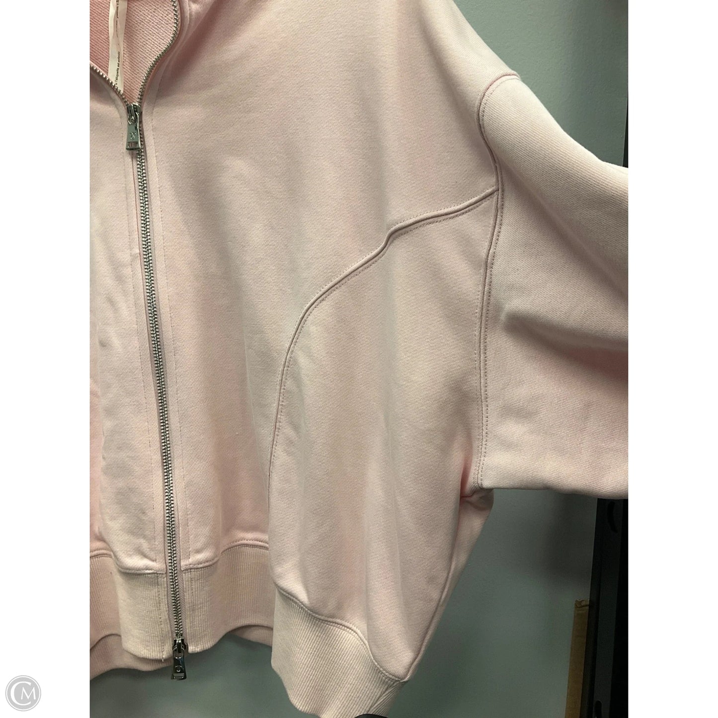Sweatshirt Collar By Cmc In Pink, Size: S