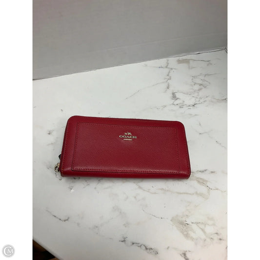 Wallet Designer By Coach, Size: Medium