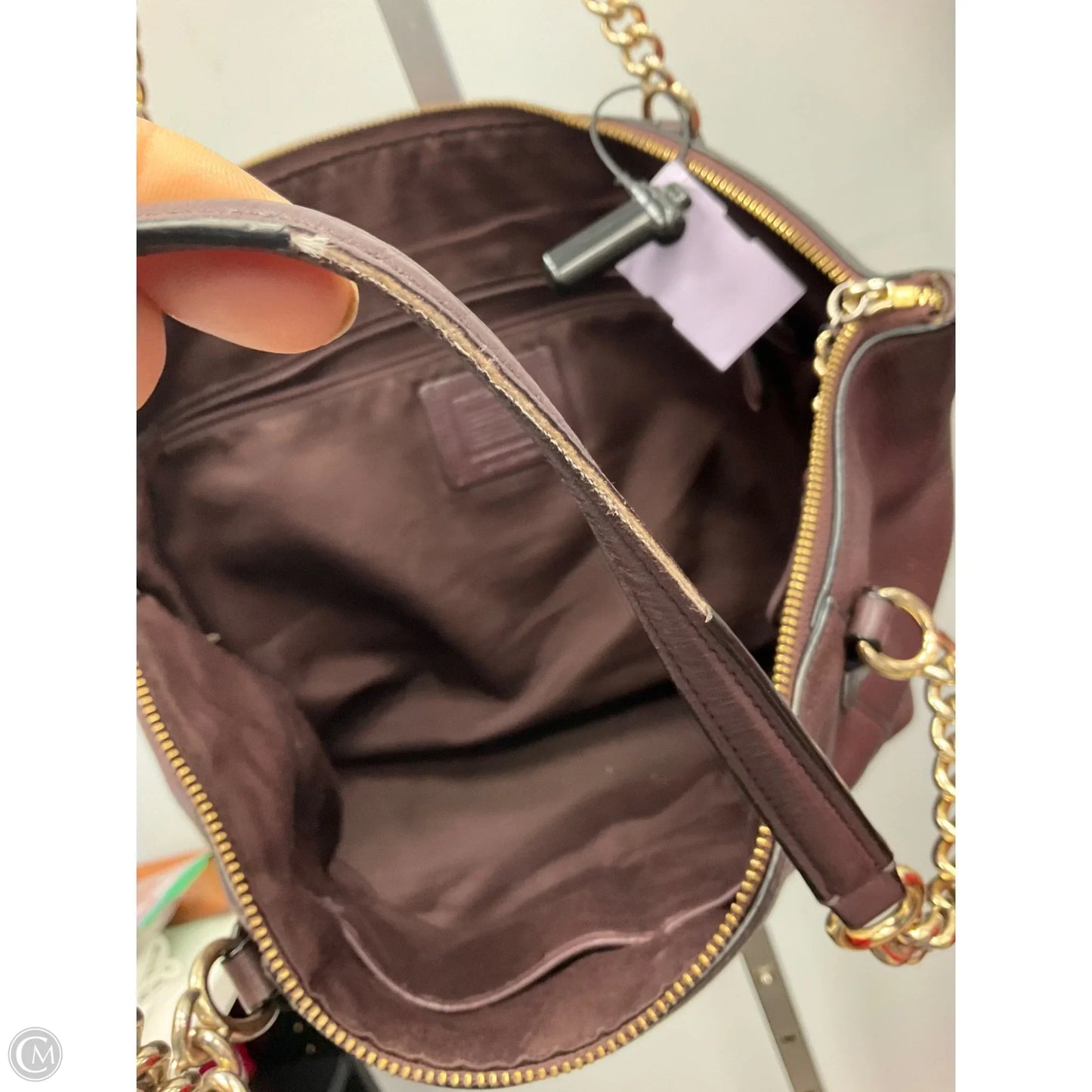 Handbag Designer By Coach, Size: Medium