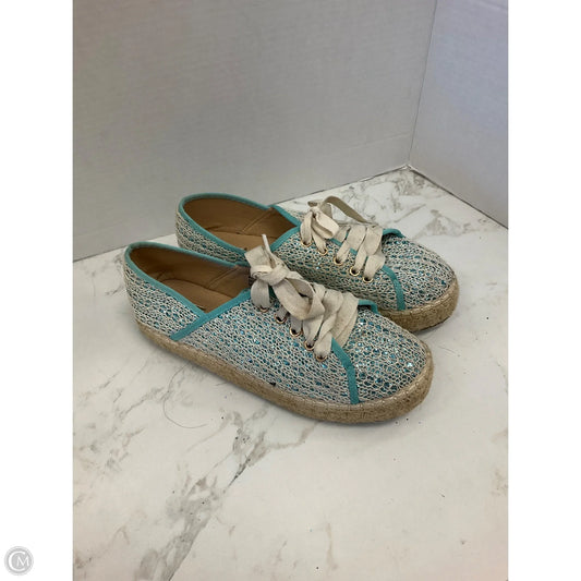 Shoes Heels Platform By Cme In Aqua, Size: 9