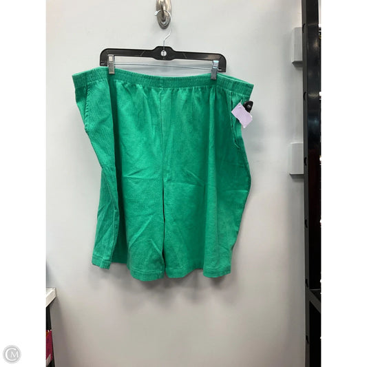 Shorts By Blair In Green, Size: 3x