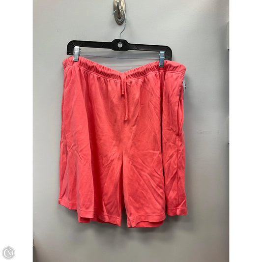Shorts By Clothes Mentor In Coral, Size: 2x