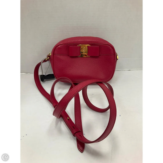 Crossbody Luxury Designer By Ferragamo, Size: Small