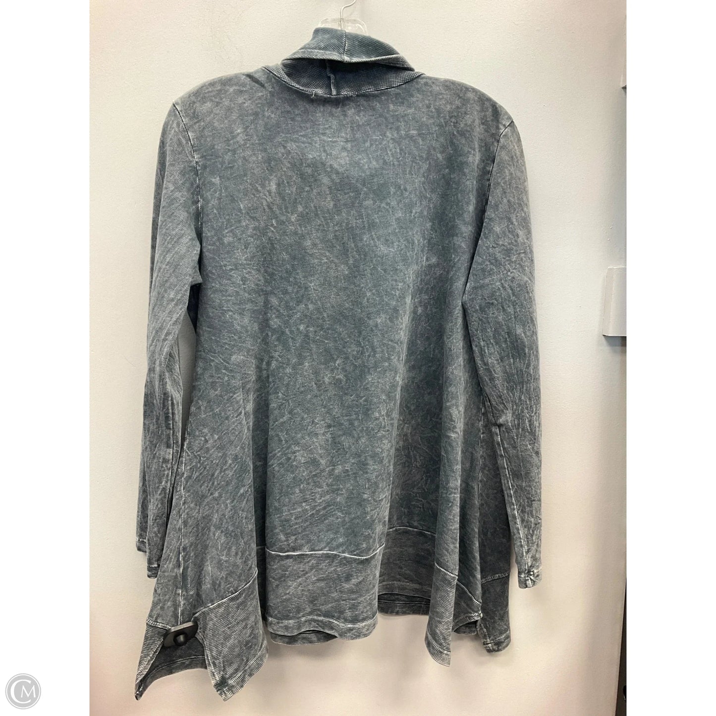 Top Long Sleeve By Jess And Jane In Grey, Size: S