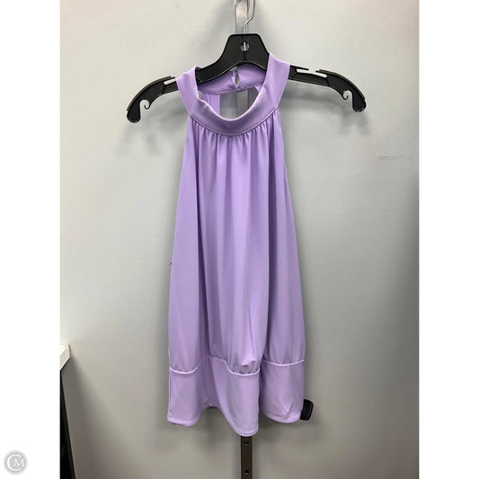 Top Sleeveless By Boston Proper In Purple, Size: L