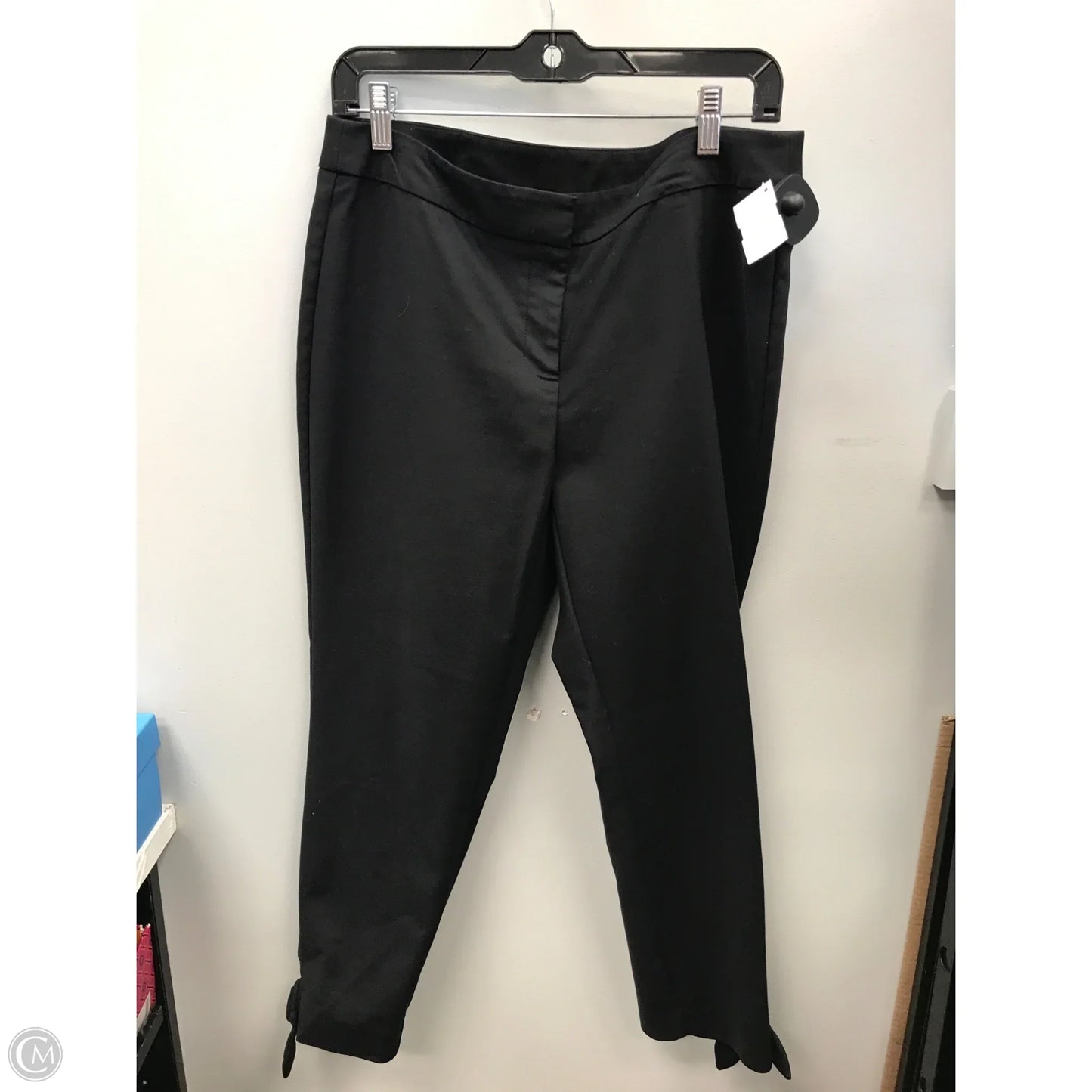 Pants Cropped By Jones Studio In Black, Size: 8