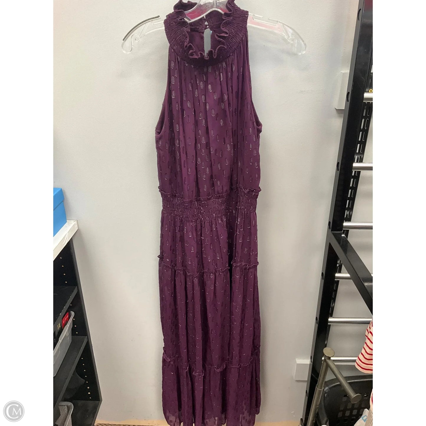 Dress Casual Maxi By Taylor In Purple, Size: 6