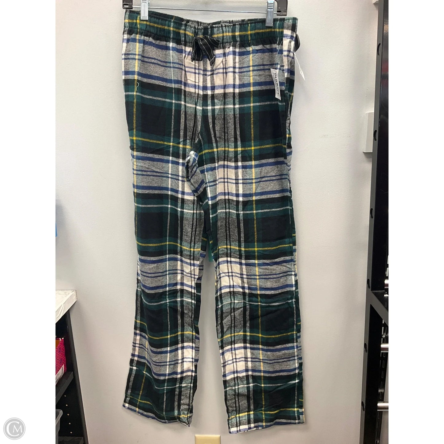 Pajama Pants By Old Navy In Polkadot Pattern, Size: M