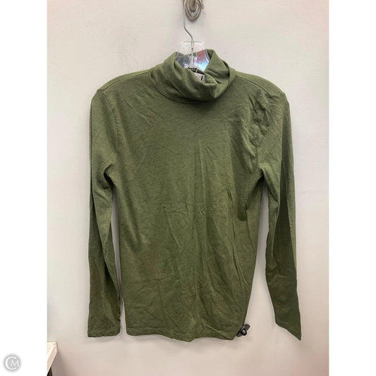 Top Long Sleeve Basic By J. Crew In Green, Size: Xs