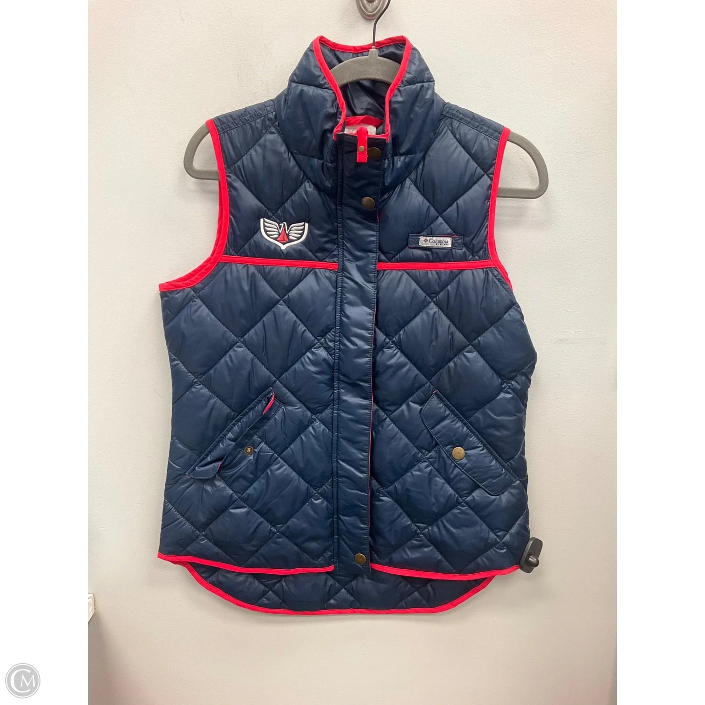 Vest Puffer & Quilted By Columbia In Navy, Size: S
