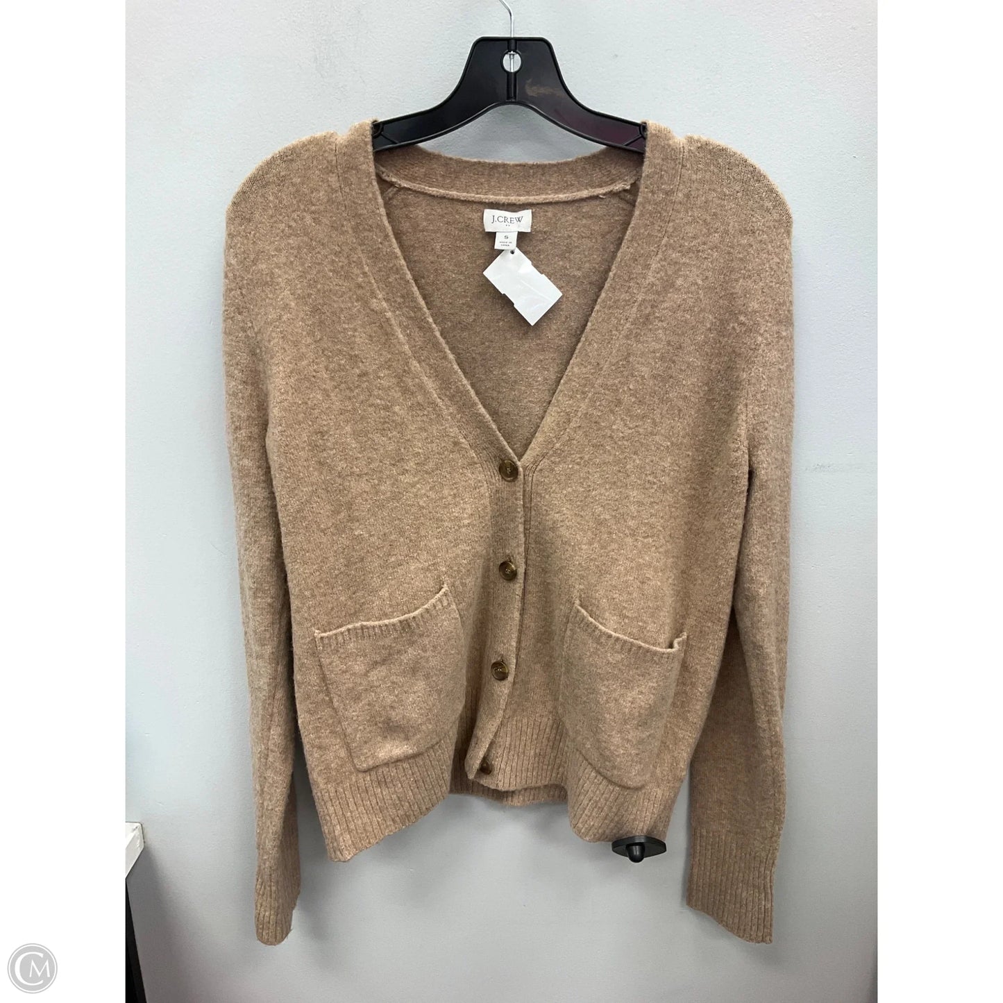 Sweater Cardigan By J. Crew In Brown, Size: S