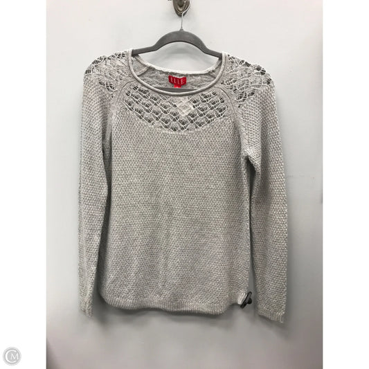 Sweater By Elle In Grey, Size: Xs