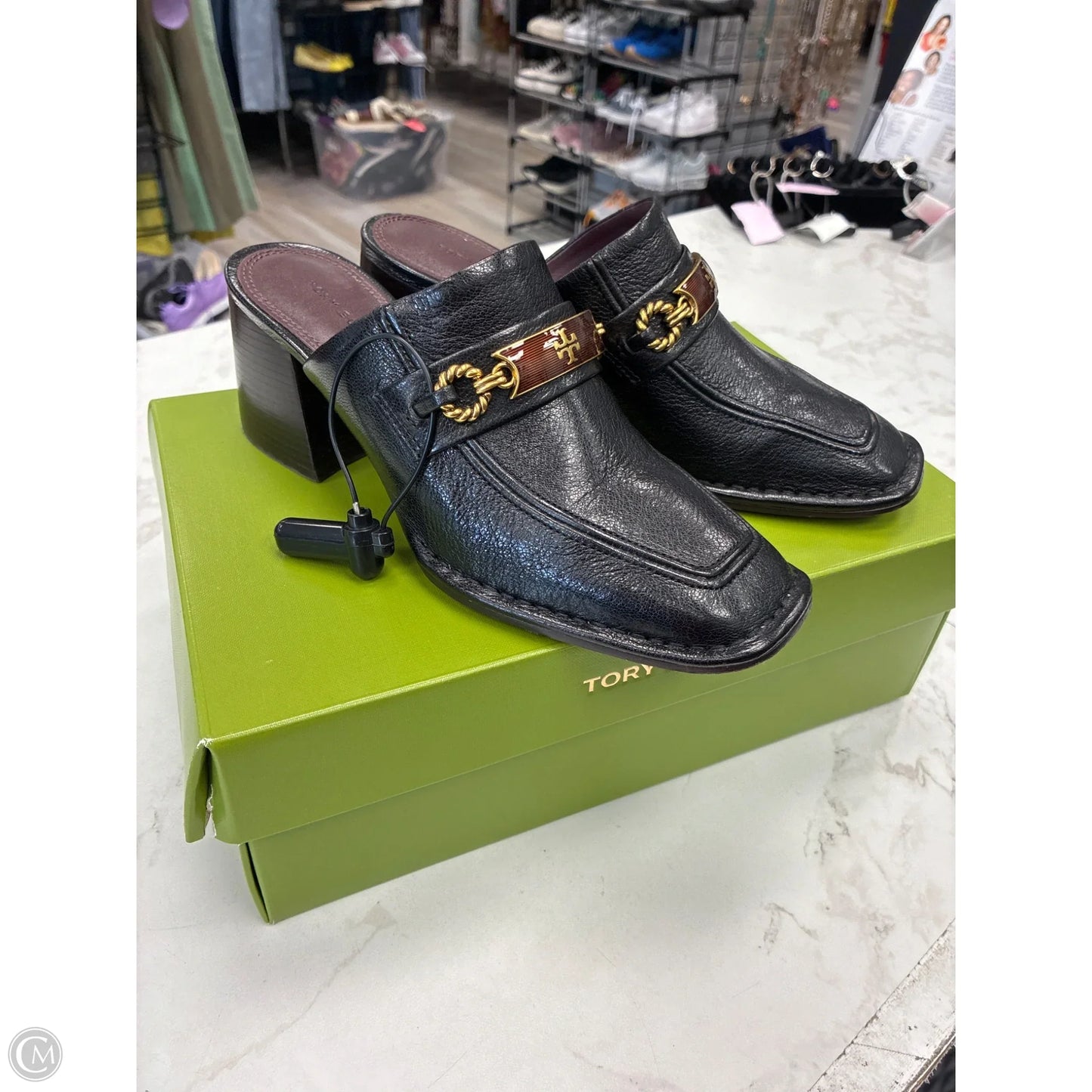 Shoes Designer By Tory Burch In Black, Size: 6.5