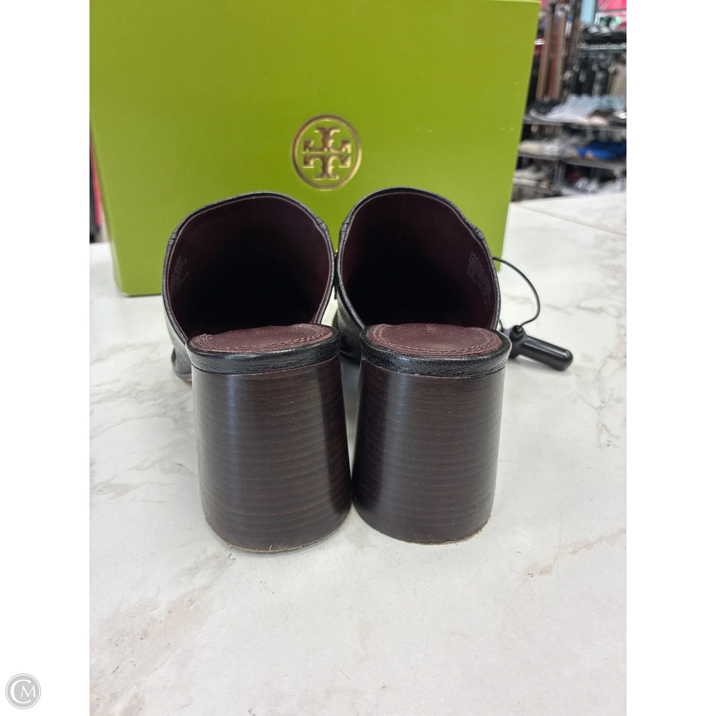 Shoes Designer By Tory Burch In Black, Size: 6.5