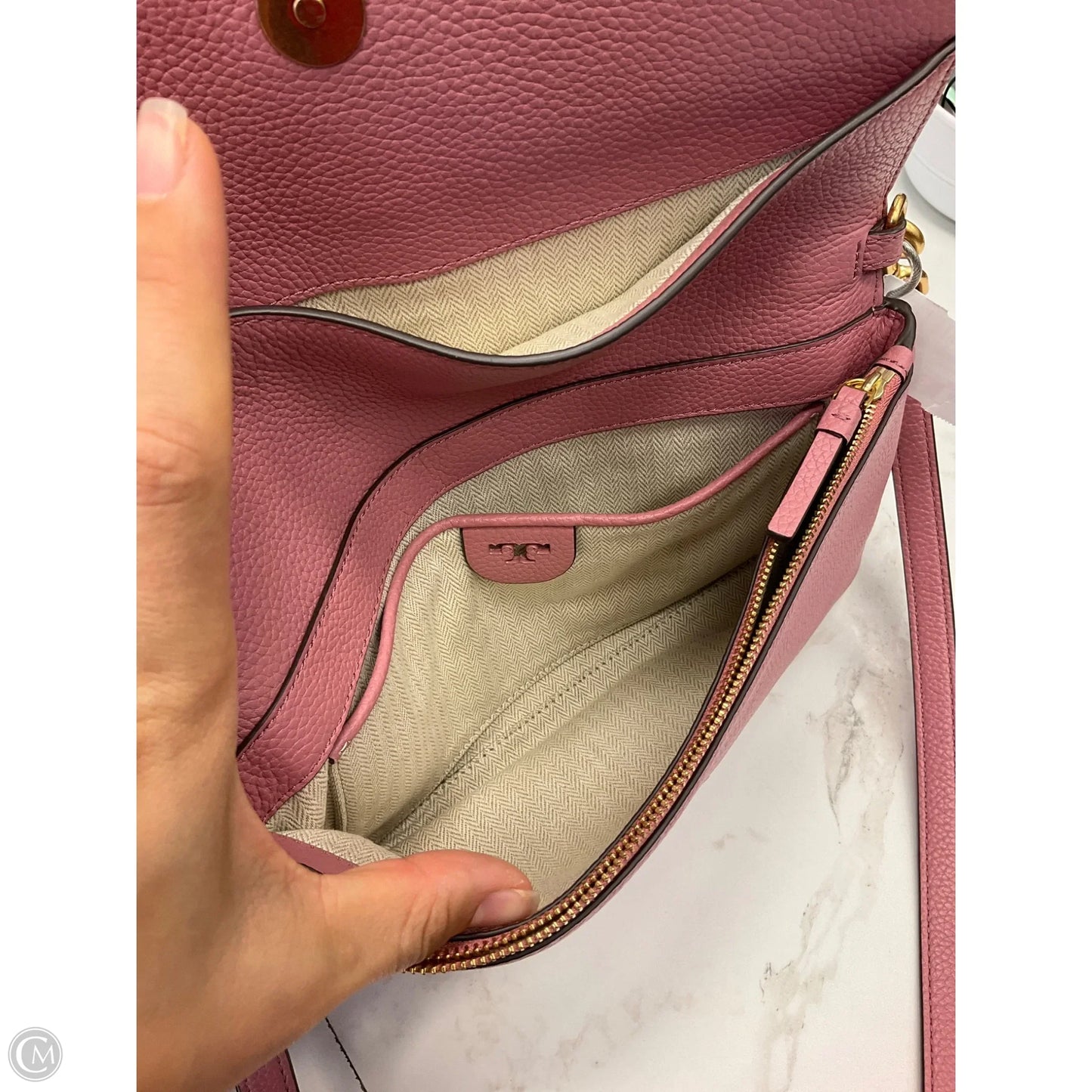 Crossbody Designer By Tory Burch, Size: Medium