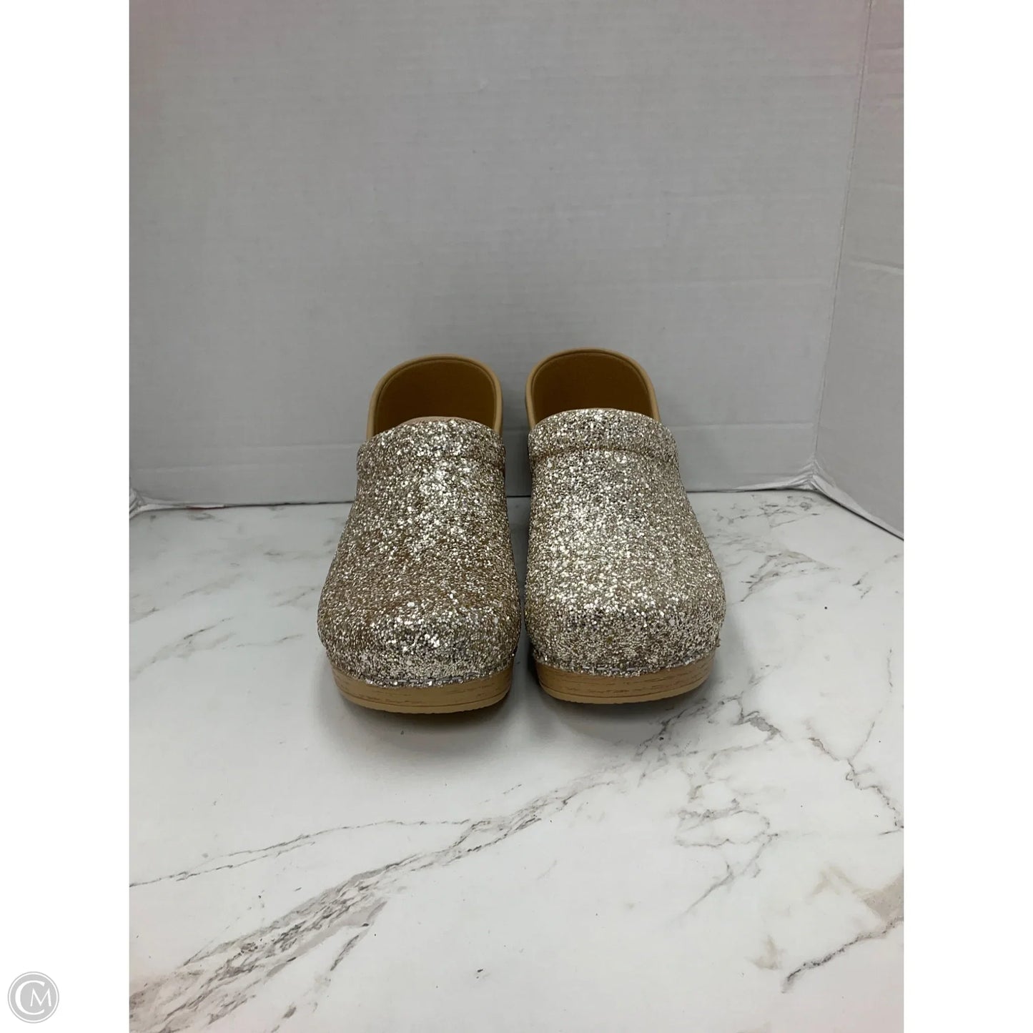 Shoes Heels Platform By Dansko In Gold, Size: 10