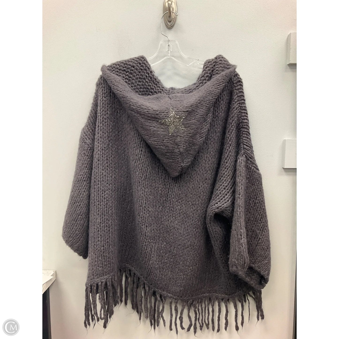 Sweater Cardigan By Tempo Paris In Grey, Size: S