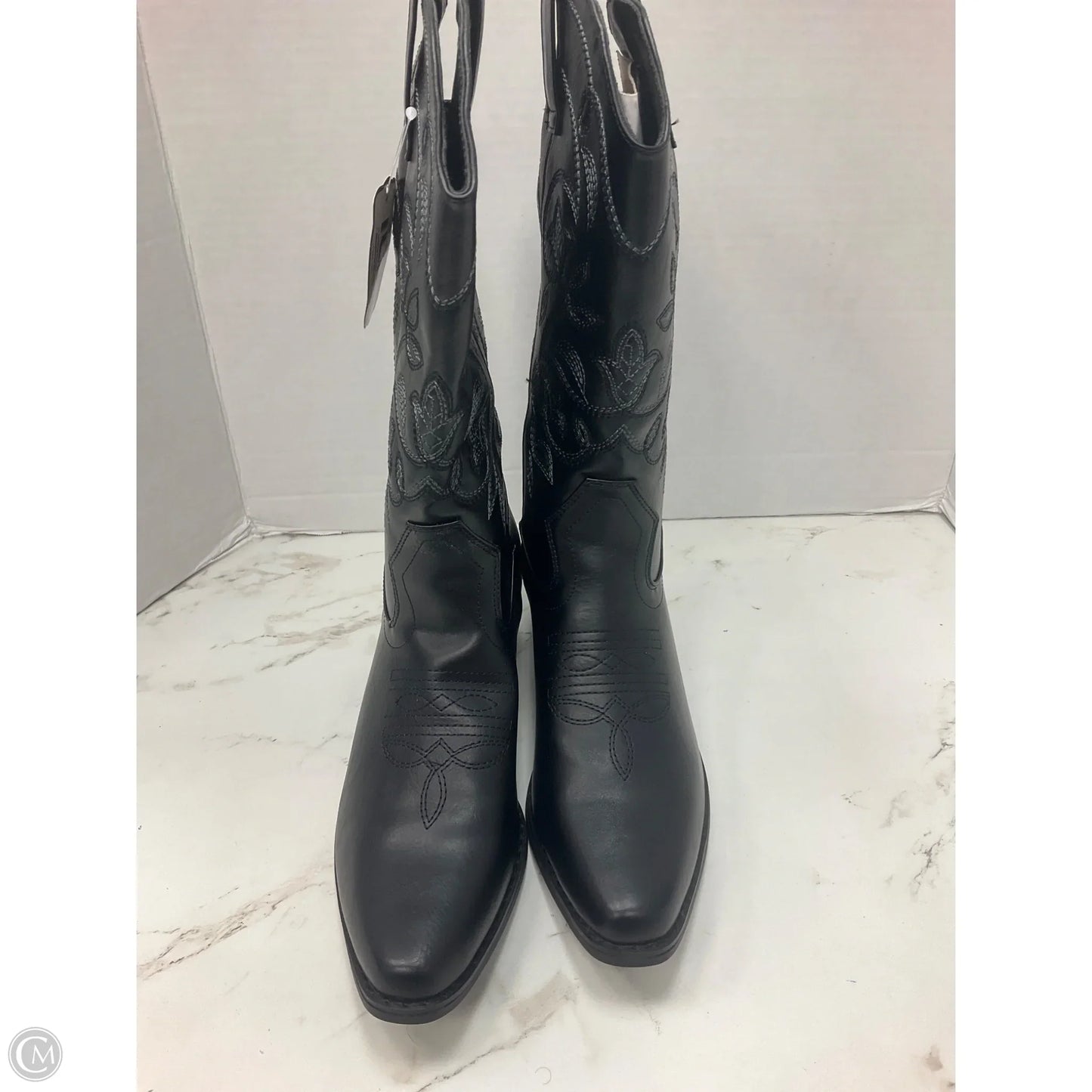 Boots Western By ilv In Black, Size: 7