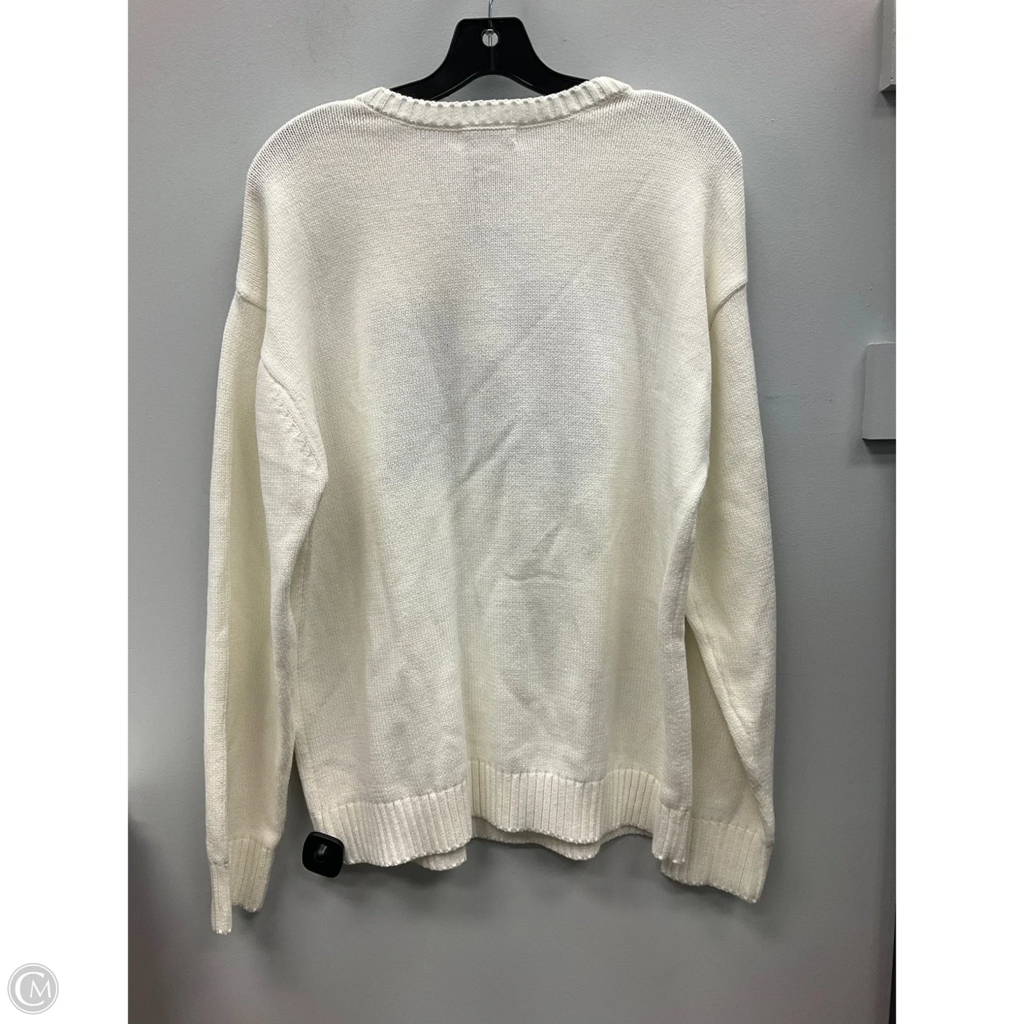 Sweater By Mighty Fine In Blue & Red & White, Size: Xxl