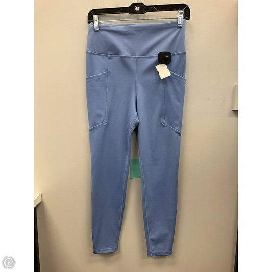 Athletic Capris By Threads 4 Thought In Blue, Size: M