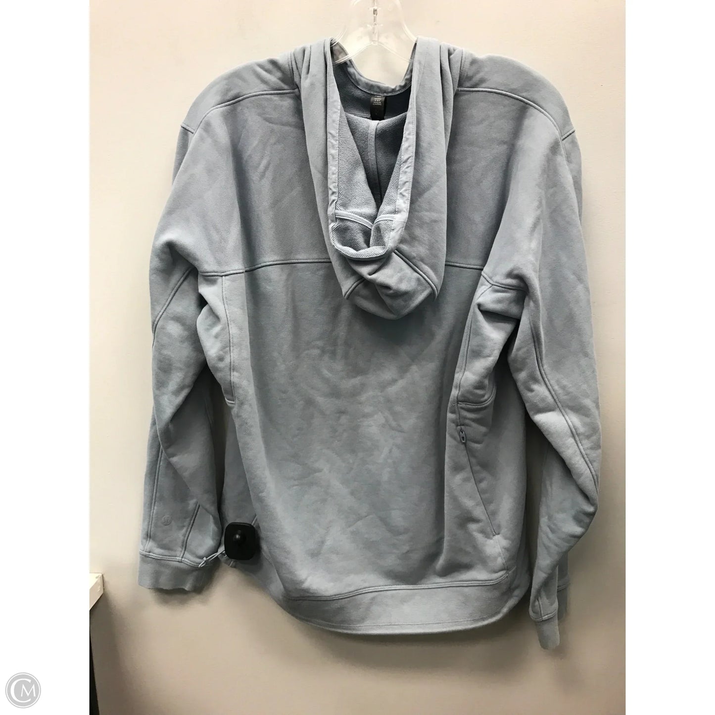 Sweatshirt Hoodie By Lululemon In Blue, Size: M