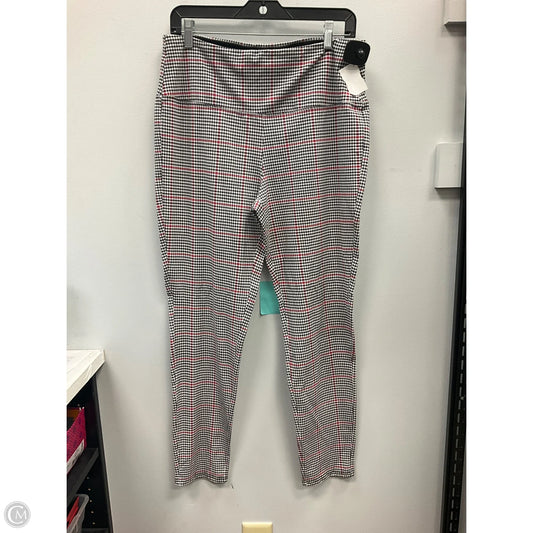 Pants Leggings By Cmc In Checkered Pattern, Size: L