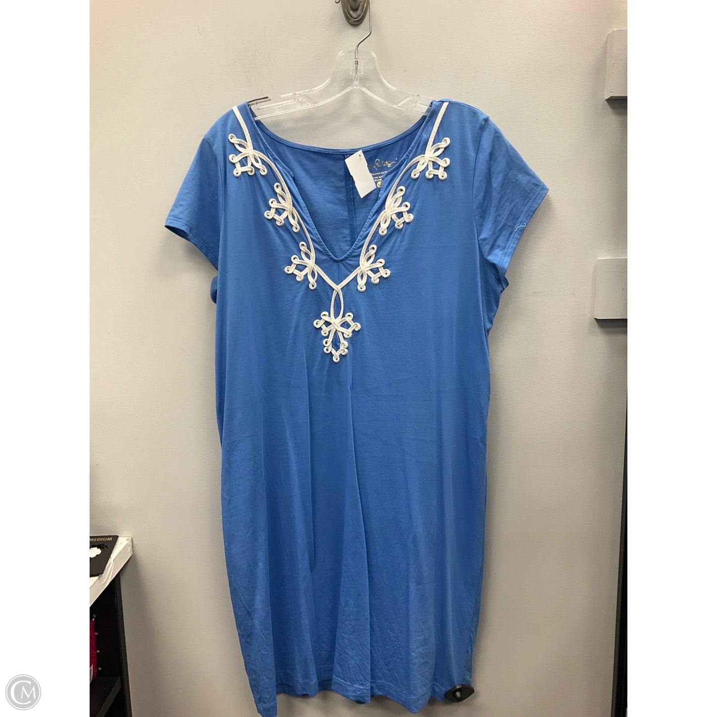 Dress Designer By Lilly Pulitzer In Blue, Size: Xl