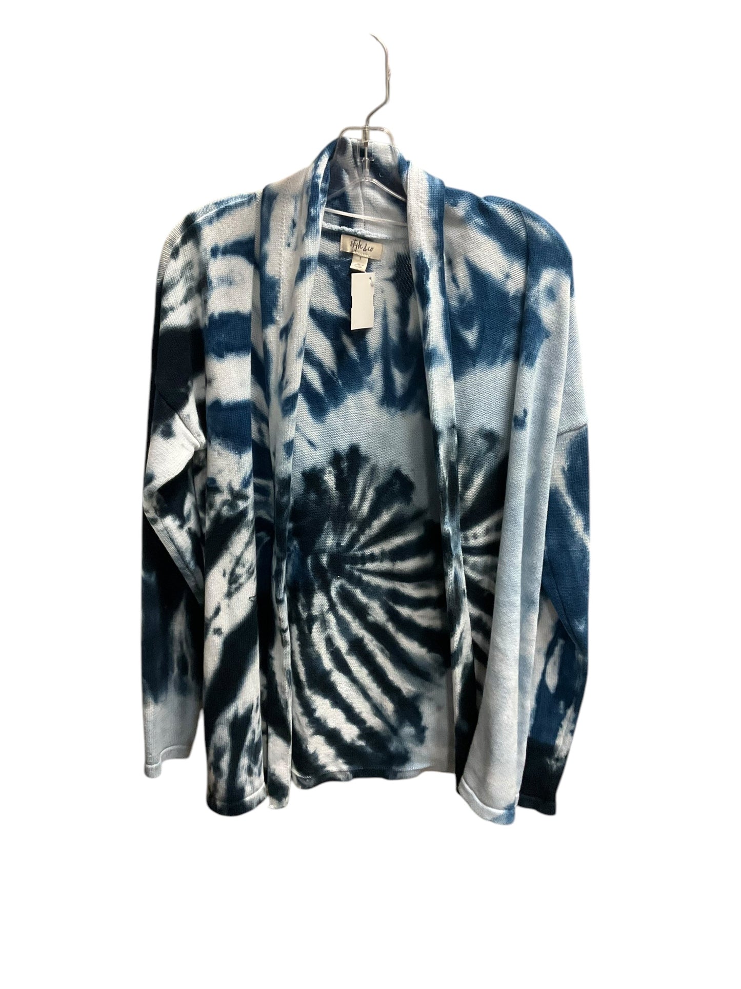 Sweater By Style And Company In Tie Dye Print, Size: S