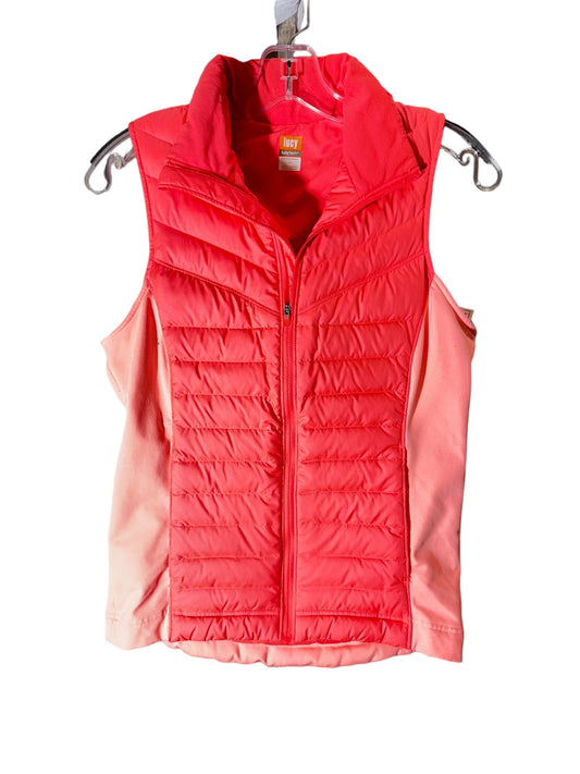 Vest Fleece By Lucy In Orange, Size: S