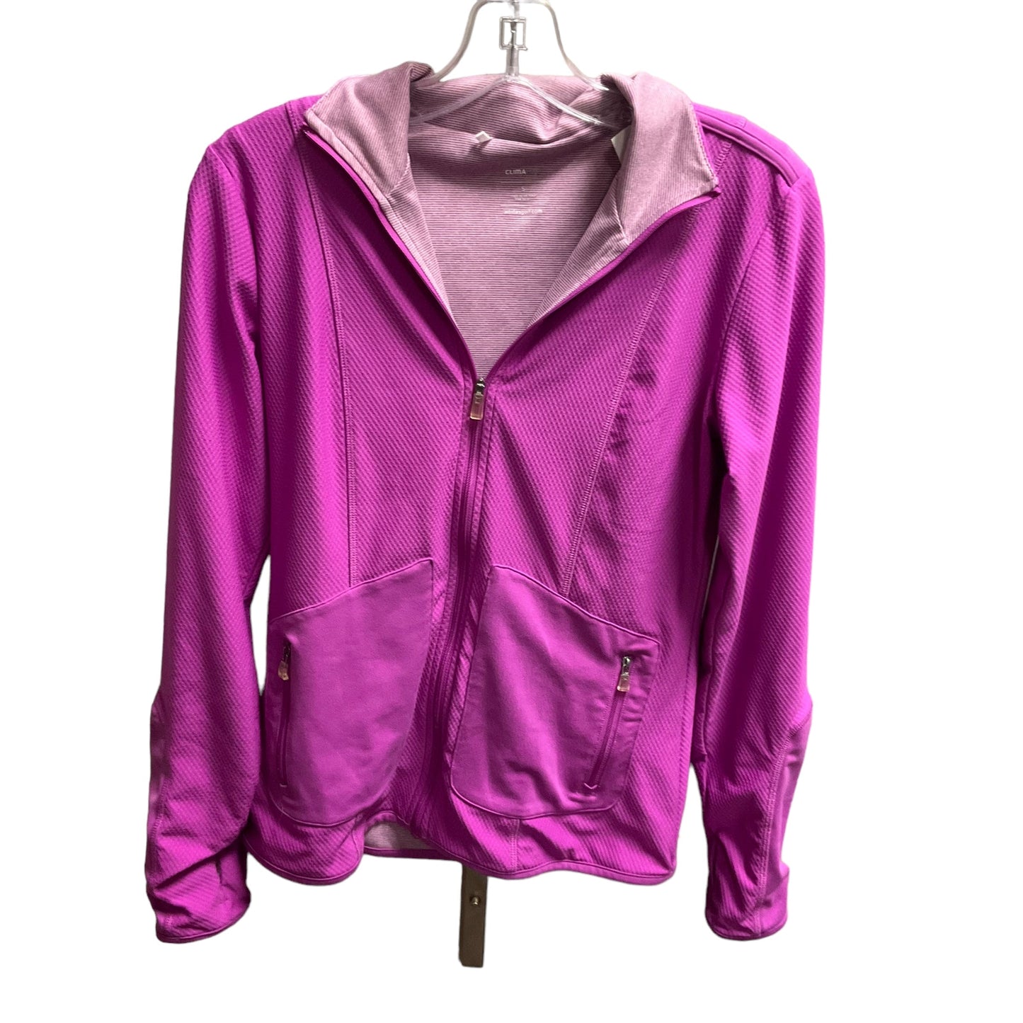 Purple Athletic Jacket Adidas, Size S