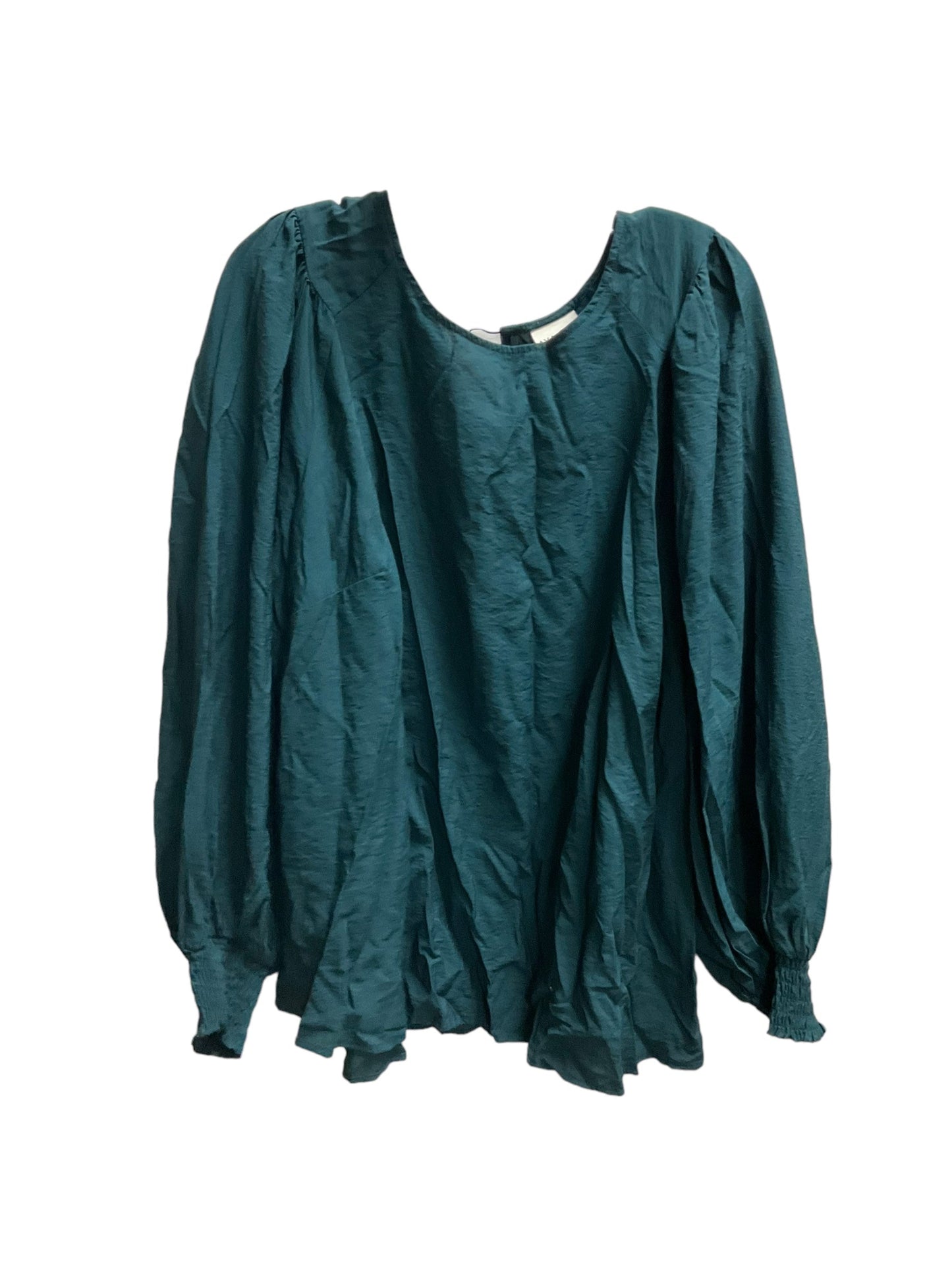 Teal Top Long Sleeve Ava & Viv, Size 22