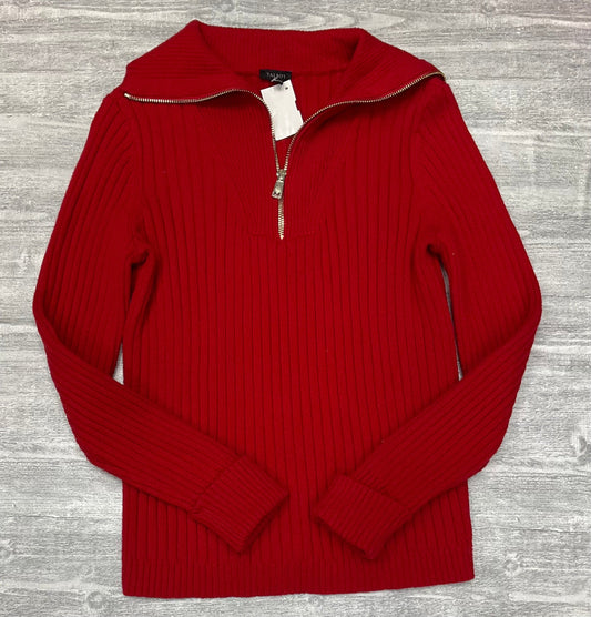 Top Long Sleeve By Talbots In Red, Size: S